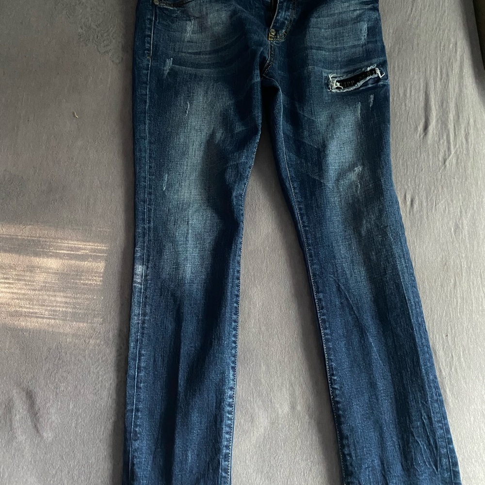 Philipp Plein Straight cut jeans, limited addition